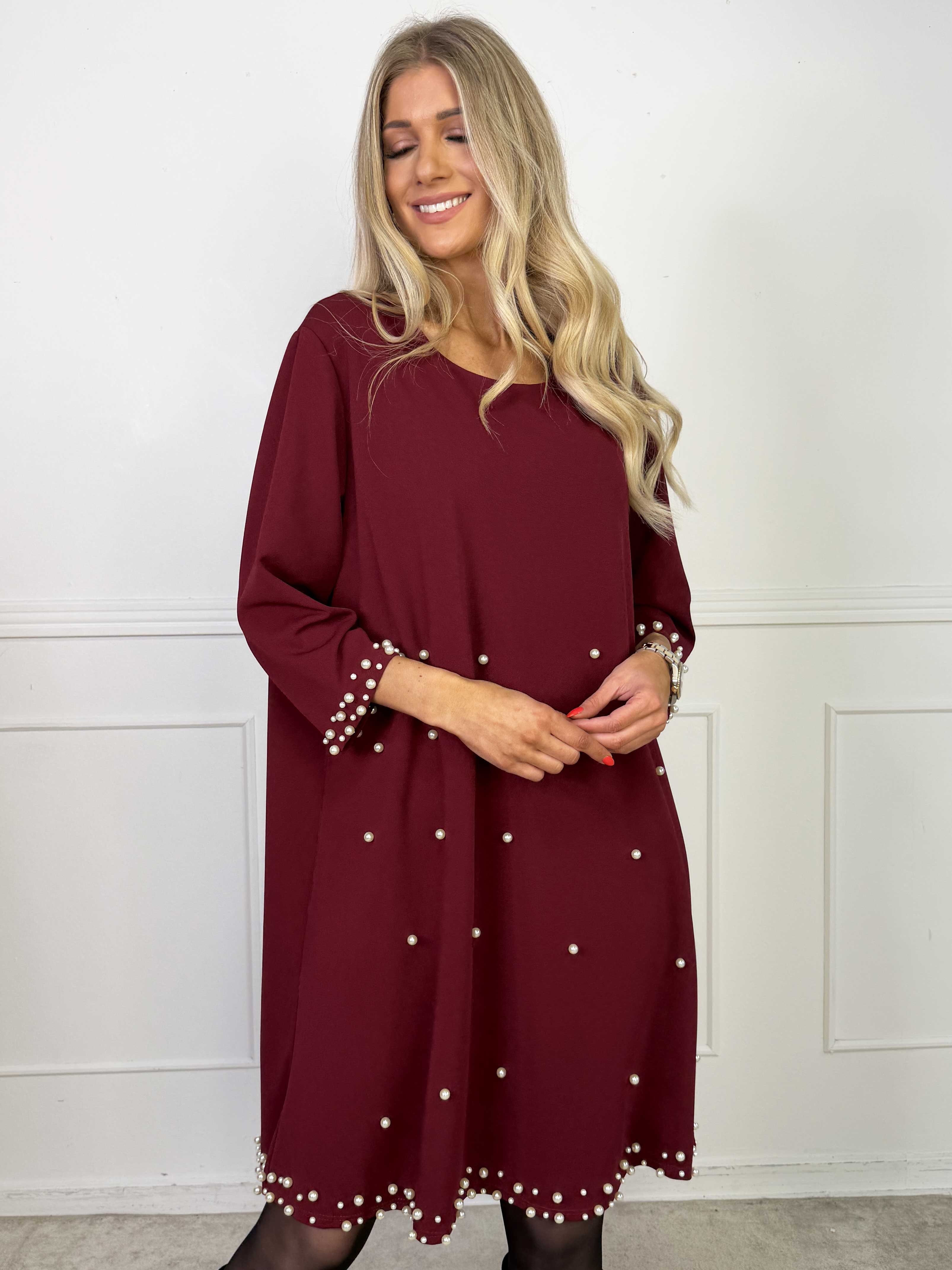 Obi - Klassisk kjole med fine perler